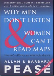 Cover why men dont listen and why women cant read maps